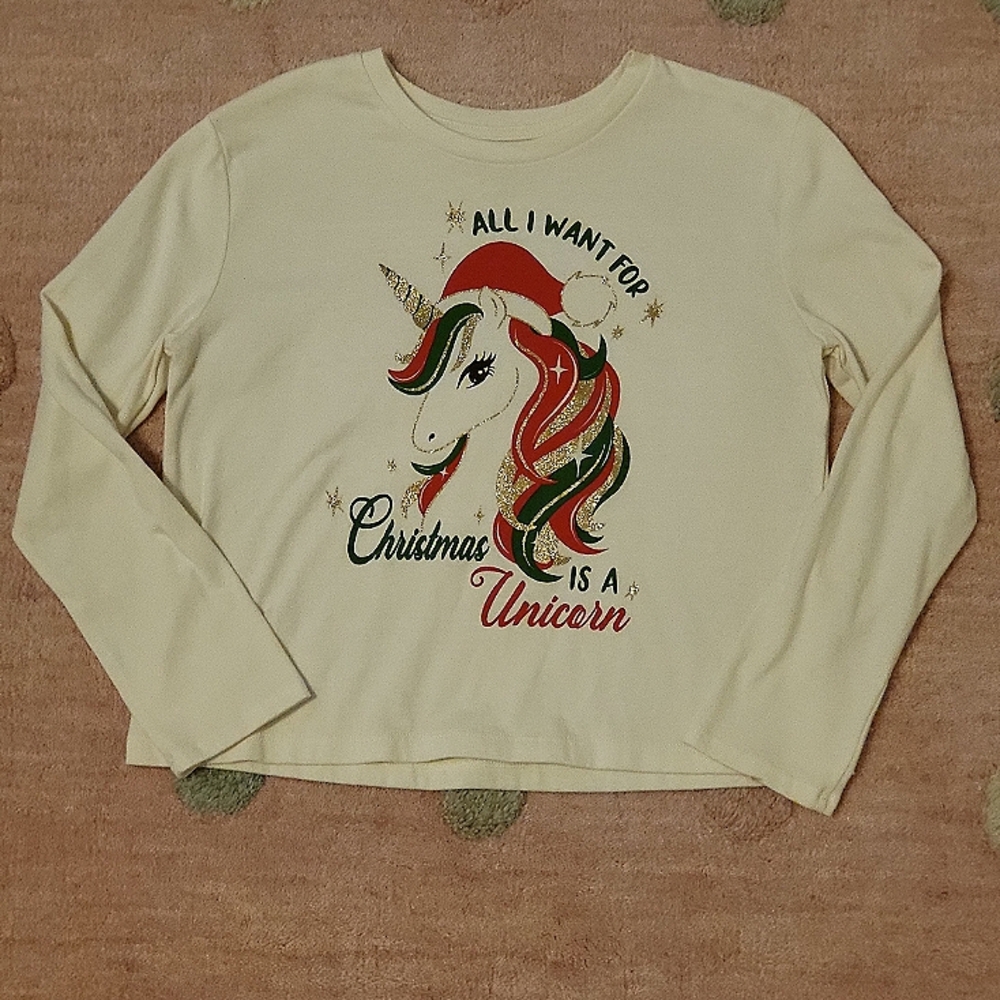 ♥️NWOT♥️ HOLIDAY TIME GIRLS TOP